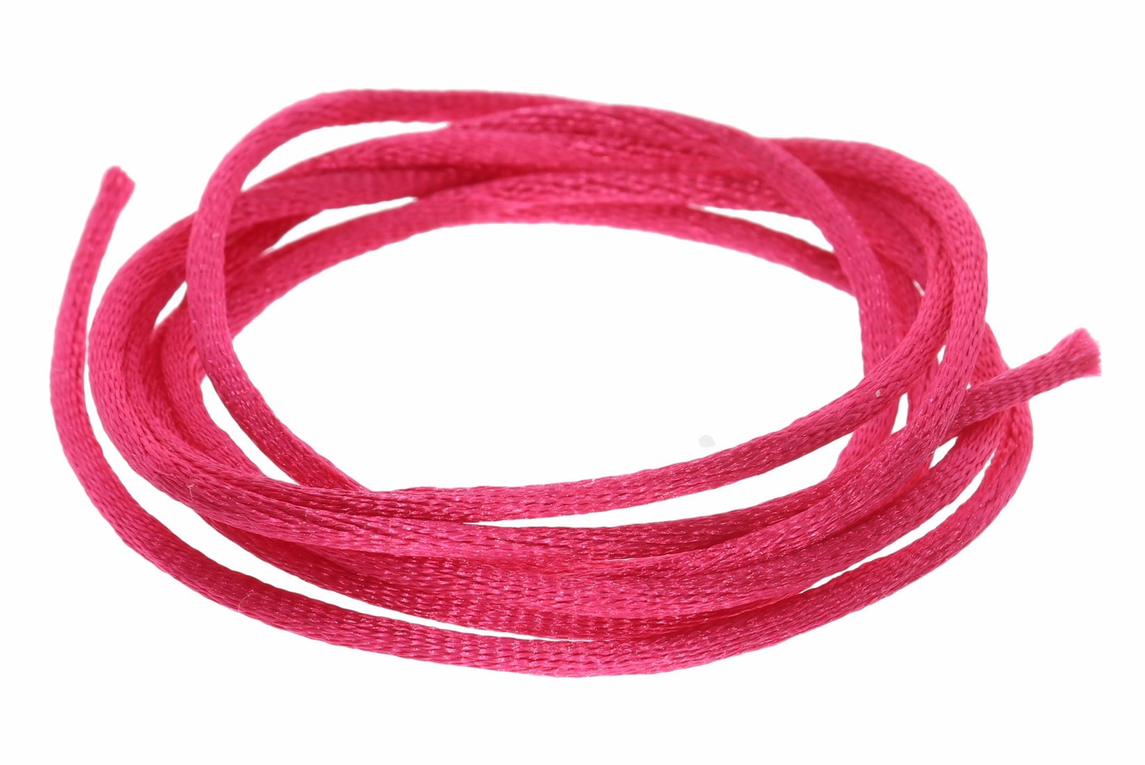 Pink - Seidenband Seidenbänder Schmuckband Seide 3mm - 100cm