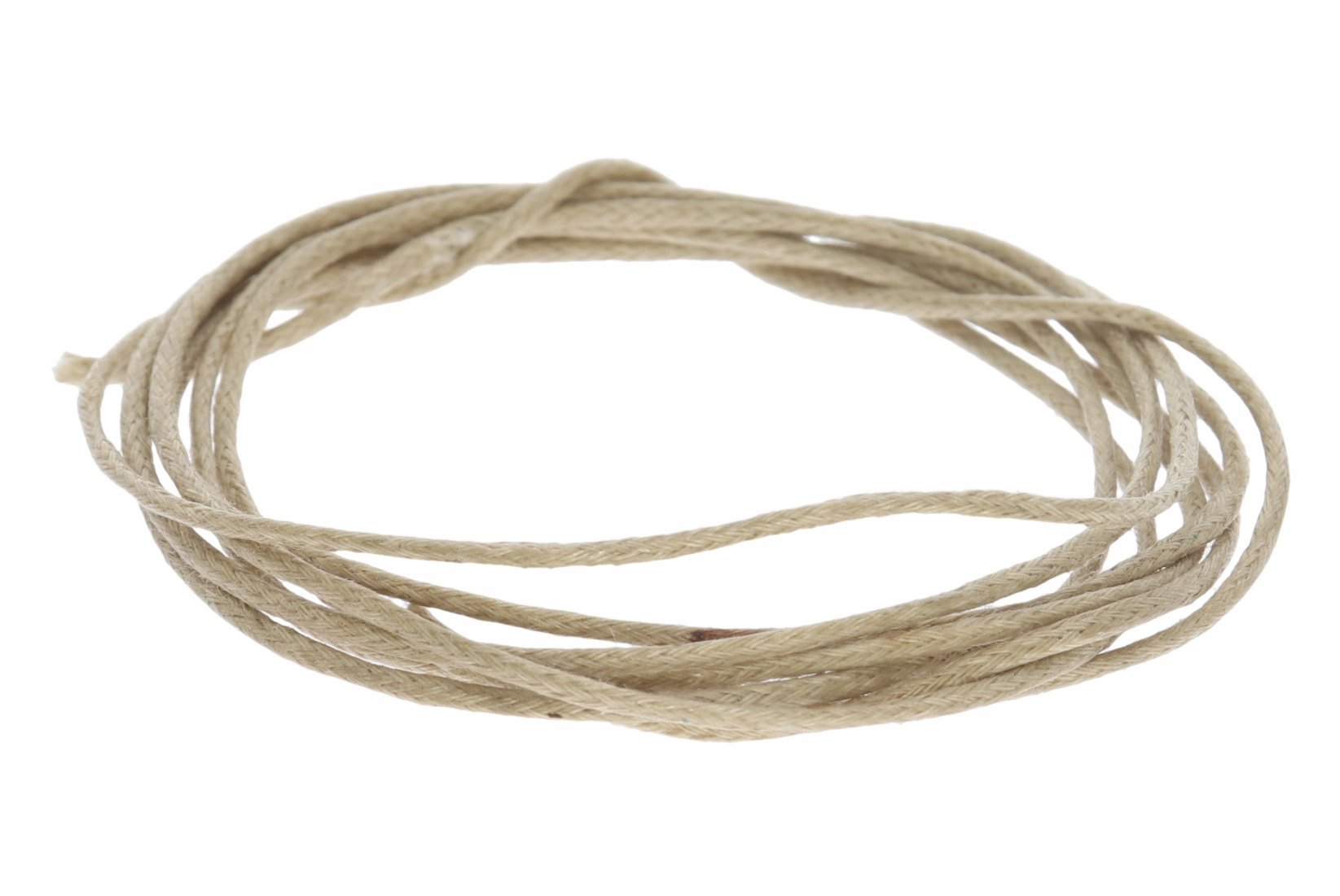 Natur 100cm - Ø 1.1mm Baumwollband Halsband Baumwollschnur