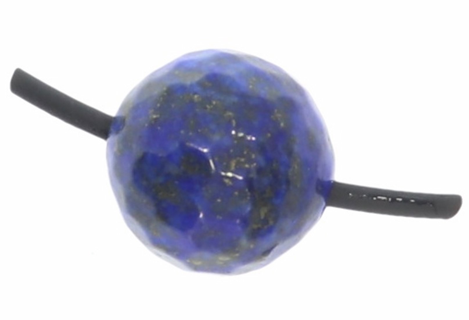 Lapis Lazuli Kugel Schmuck Edelstein Anhänger gebohrt 18mm - 18G113