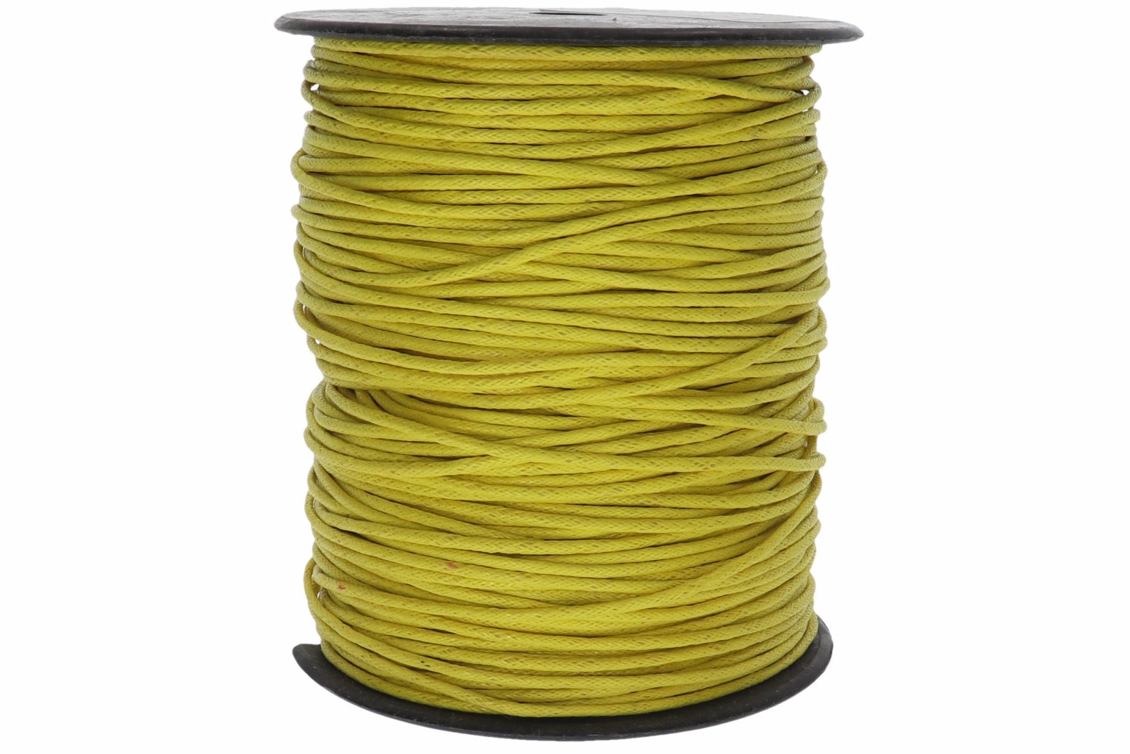Baumwollband gelb A212-B  - 80 Meter/ 2mm