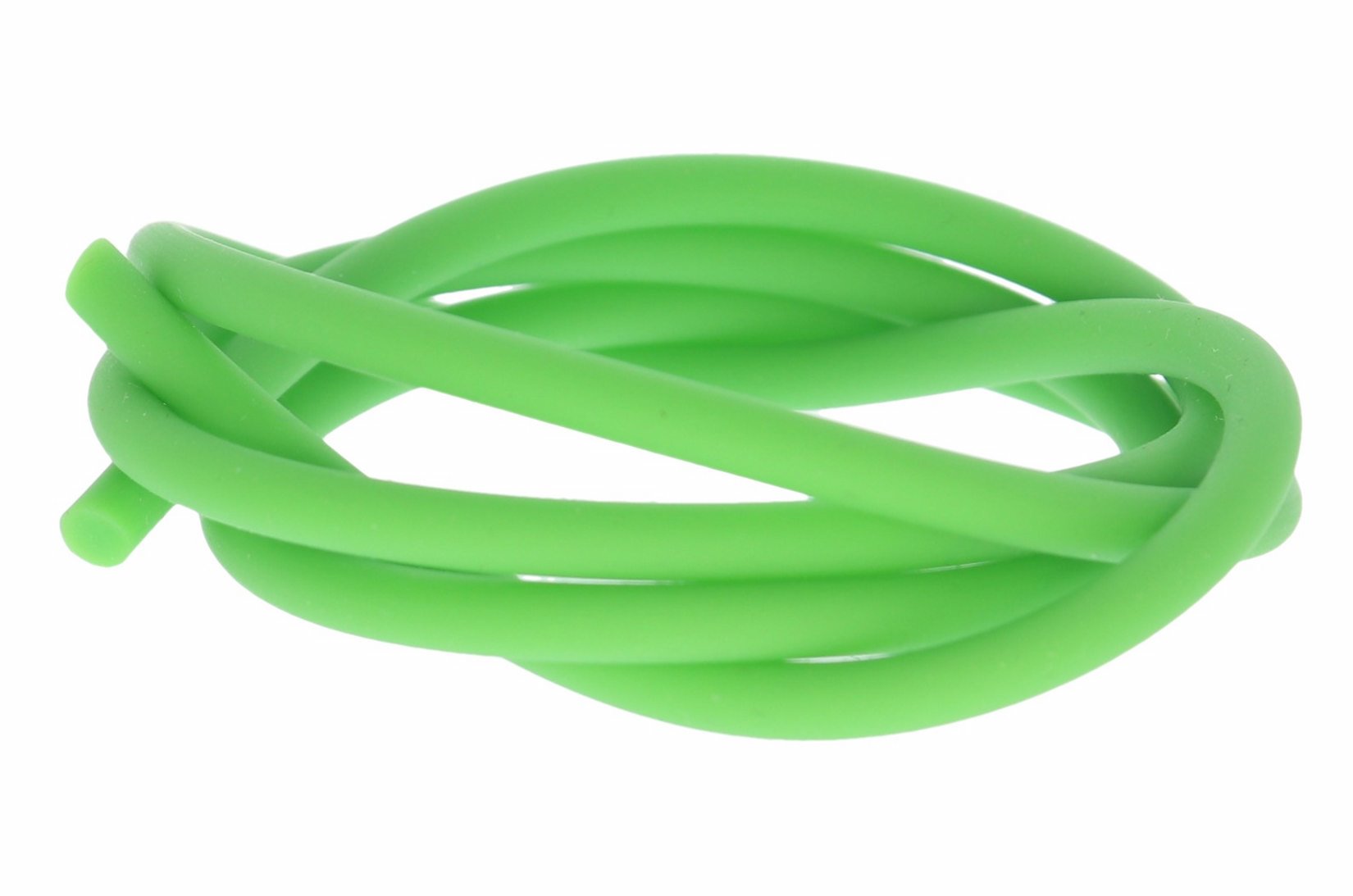 Kautschukband 3.0mm Ø 100cm grün - Kautschuk Halsband