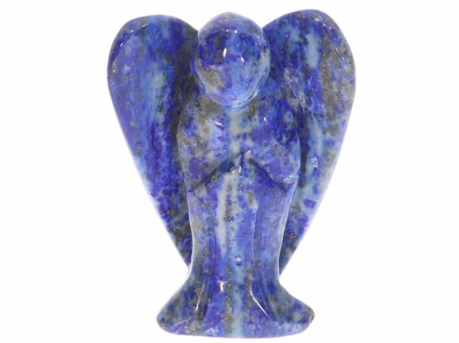 Unikat Schutzengel Engel Gravur Lapis Lazuli 50mm - 41033