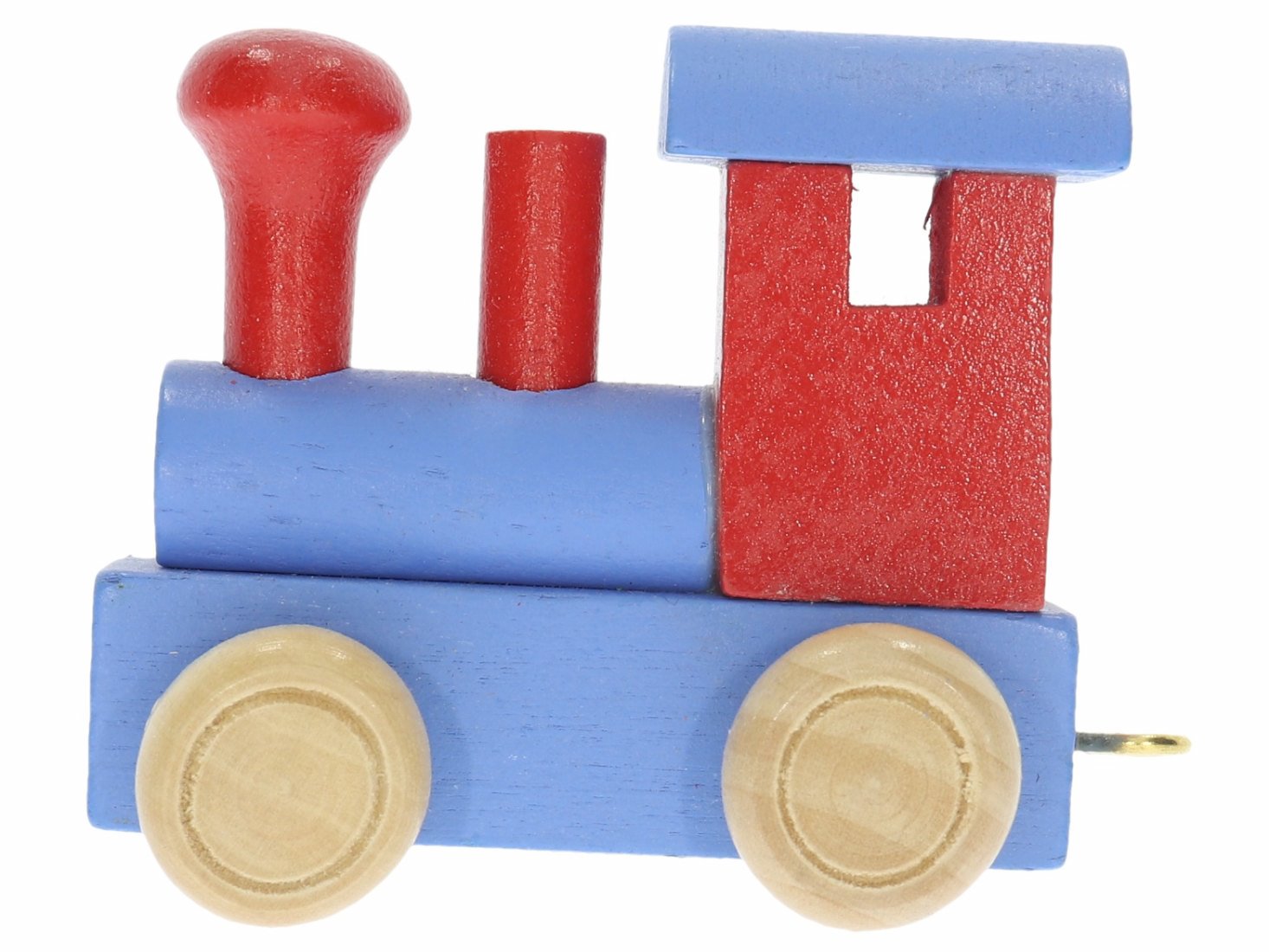 Buchstabe Lok Buchstabenzug von small foot Holzeisenbahn Namenszug rot blau