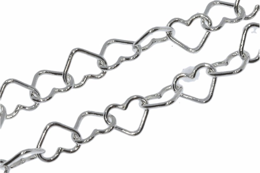Herz Halskette 3.5mm 925er Sterling Silber 40-70cm & Karabiner Verschluss