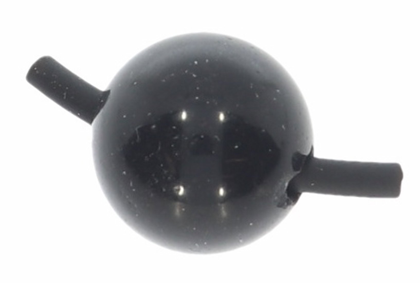 Onyx schwarz Kugel Edelstein Schmuck Anhänger 12mm gebohrt - 12G157