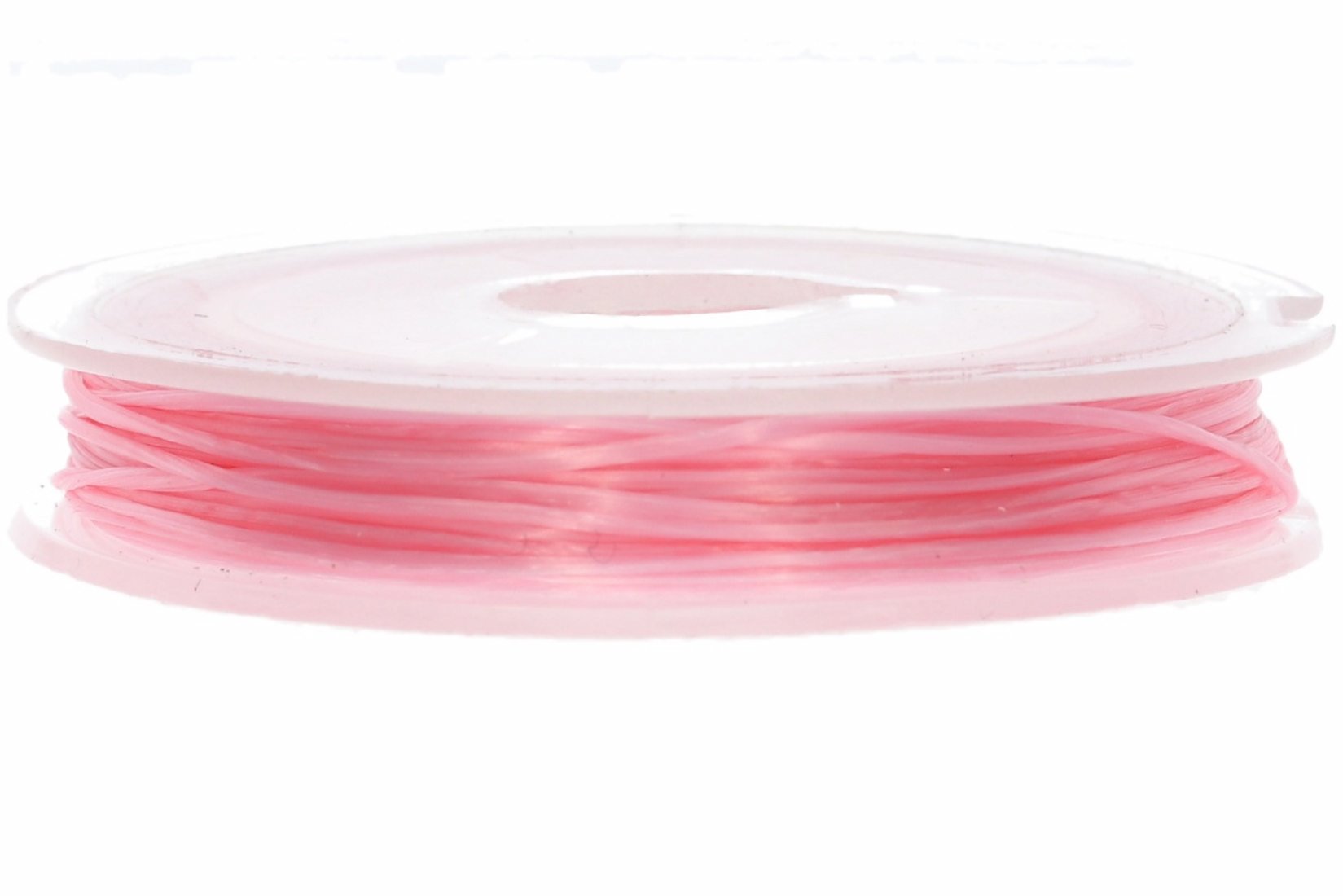 Elastikfaden rosa Elastikgummi Schmuckfaden 0,6mm Ø / 10m