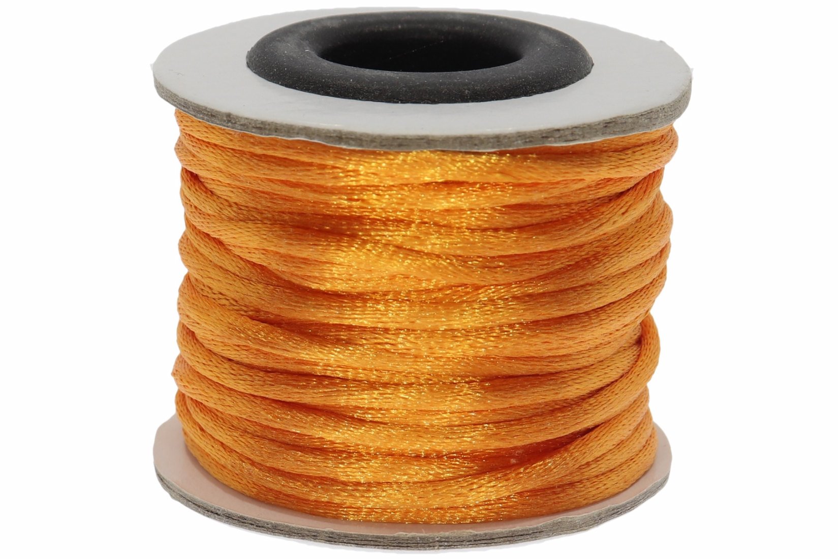 Seidenband orange A110 - 3mm Ø - 10 mtr.