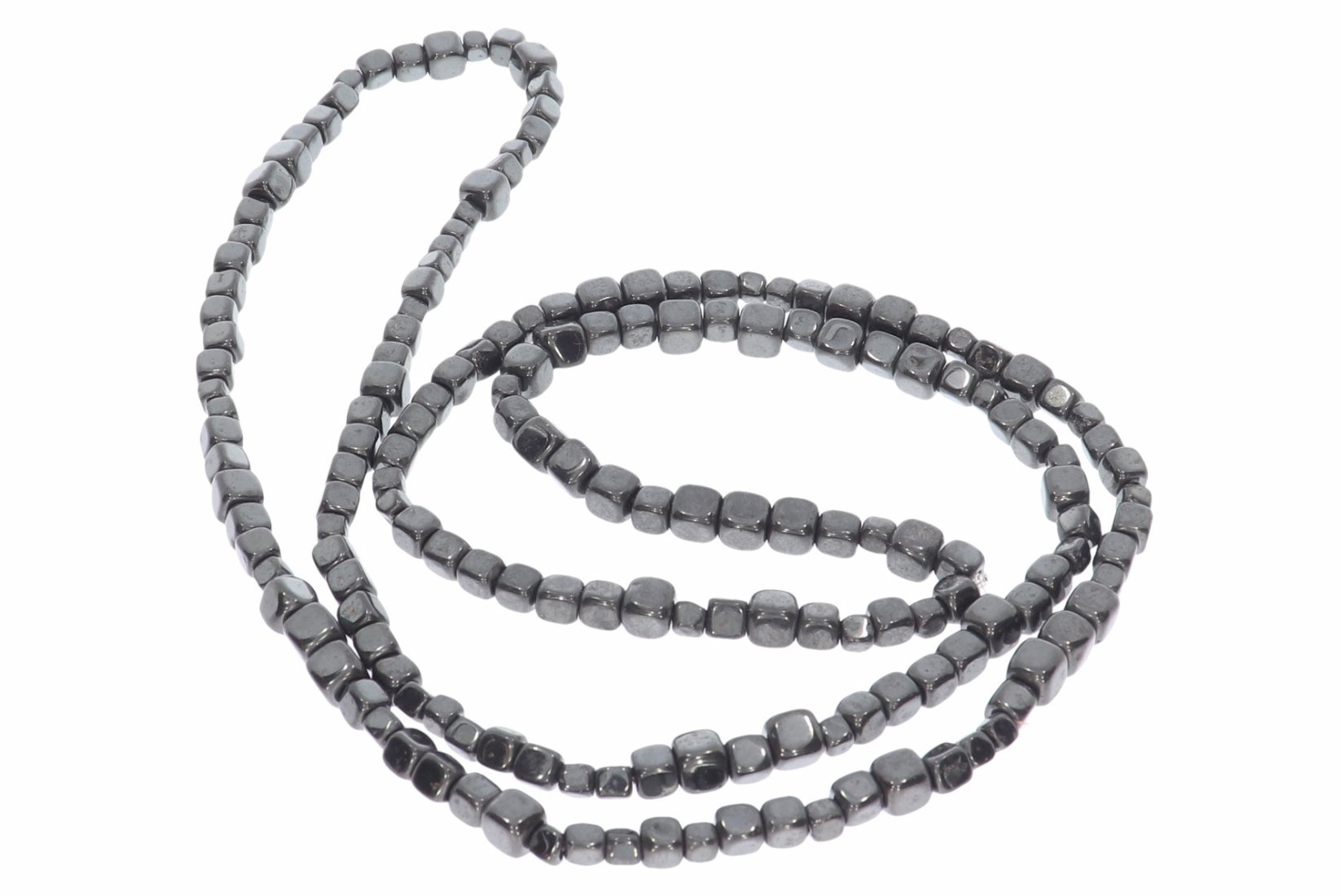 Hämatit Splitter Schmuck Halskette Halsband endlos 85-90cm SP1105