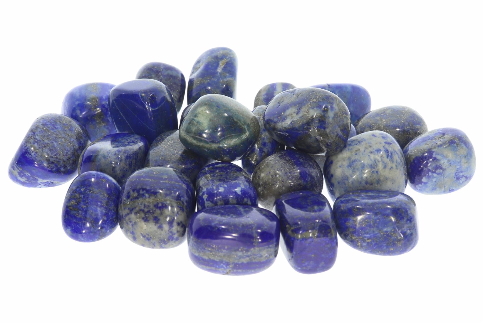 Lapis Lazuli Trommelsteine  Edelsteine Massagesteine Heilsteine drum stone