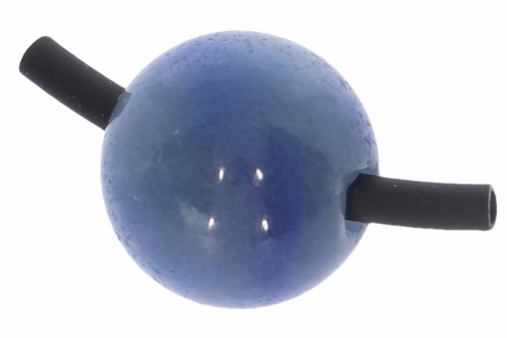 Blauquarz Kugel Schmuck Anhänger 12mm gebohrt für's Lederband  12G