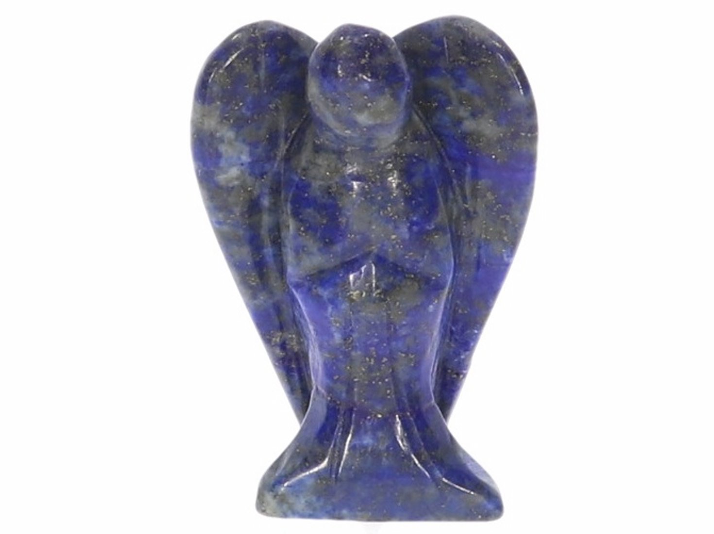 Unikat Schutzengel Engel Gravur Lapis Lazuli 40mm - 41052