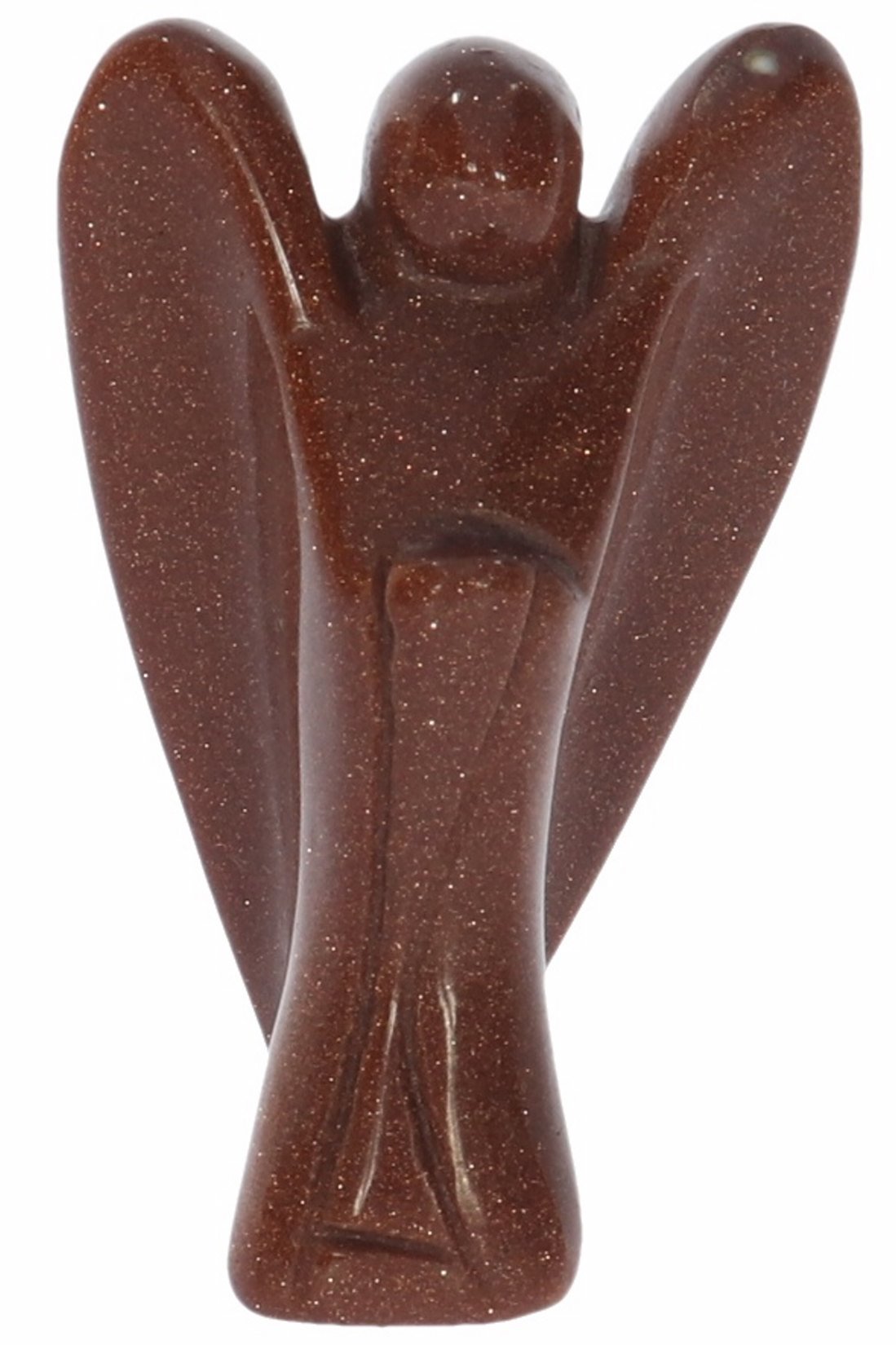 Unikat Schutzengel Engel Gravur Statue Goldfluss inkl. Etui 50mm - 21024