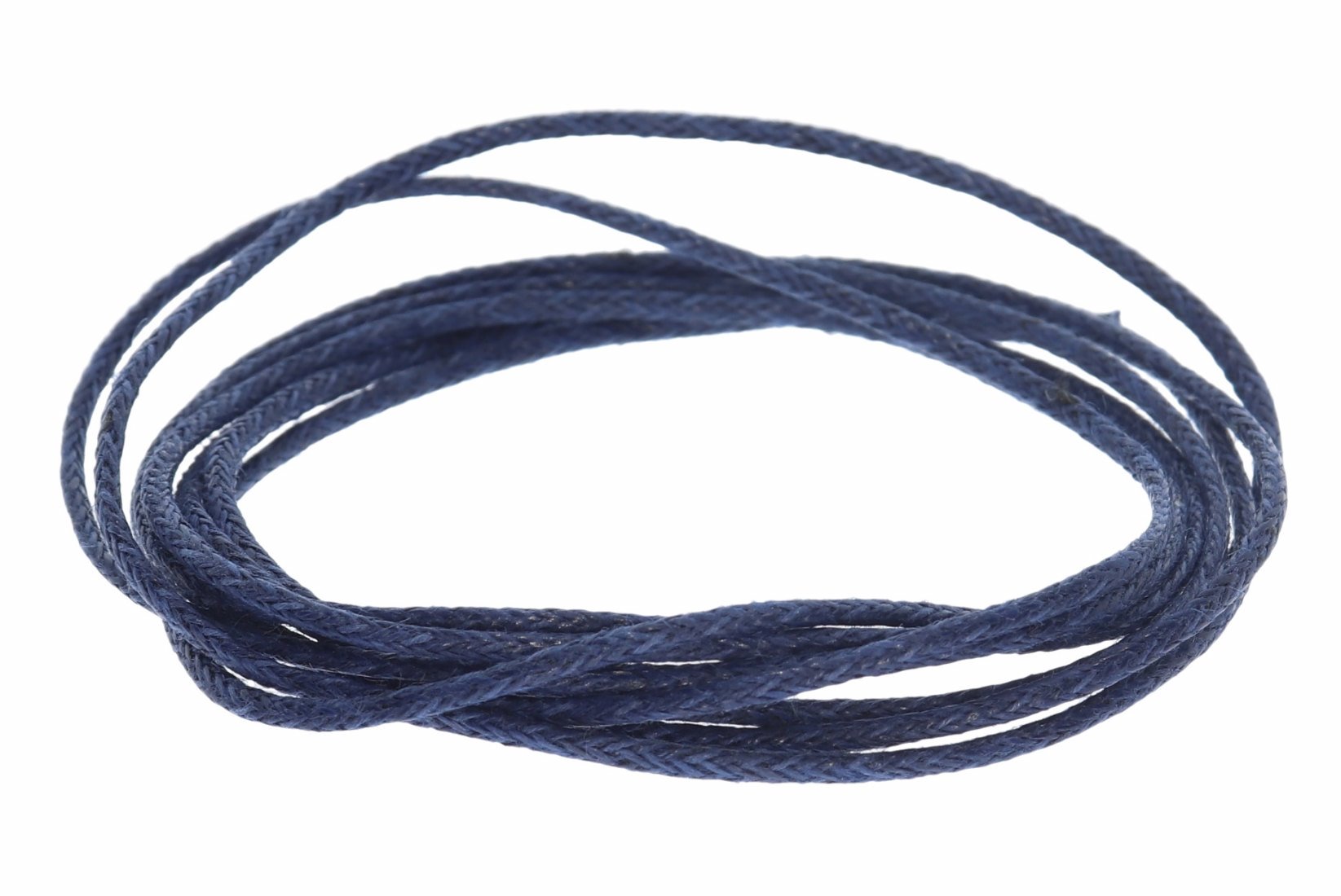 Dunkelblau 100cm - Ø 1.1mm Baumwollband Halsband Baumwollschnur-Copy