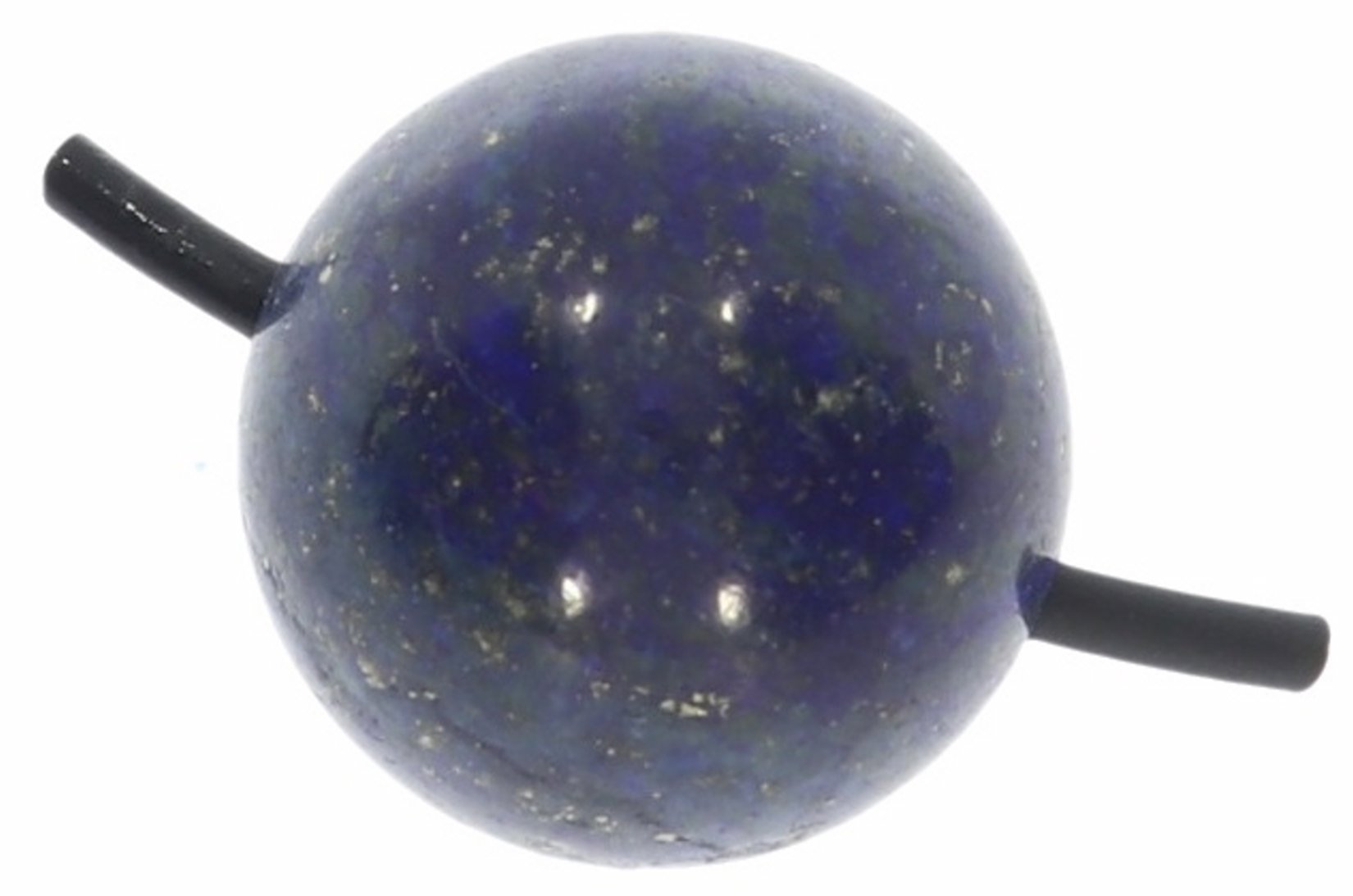 Lapis Lazuli Kugel Schmuck Anhänger inkl. Lederband 20mm gebohrt - 20G139