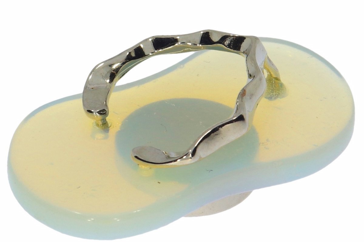 Opal Glas Sommer Schuh Magnet  Figur Pinnwand für Magnettafel - HS382
