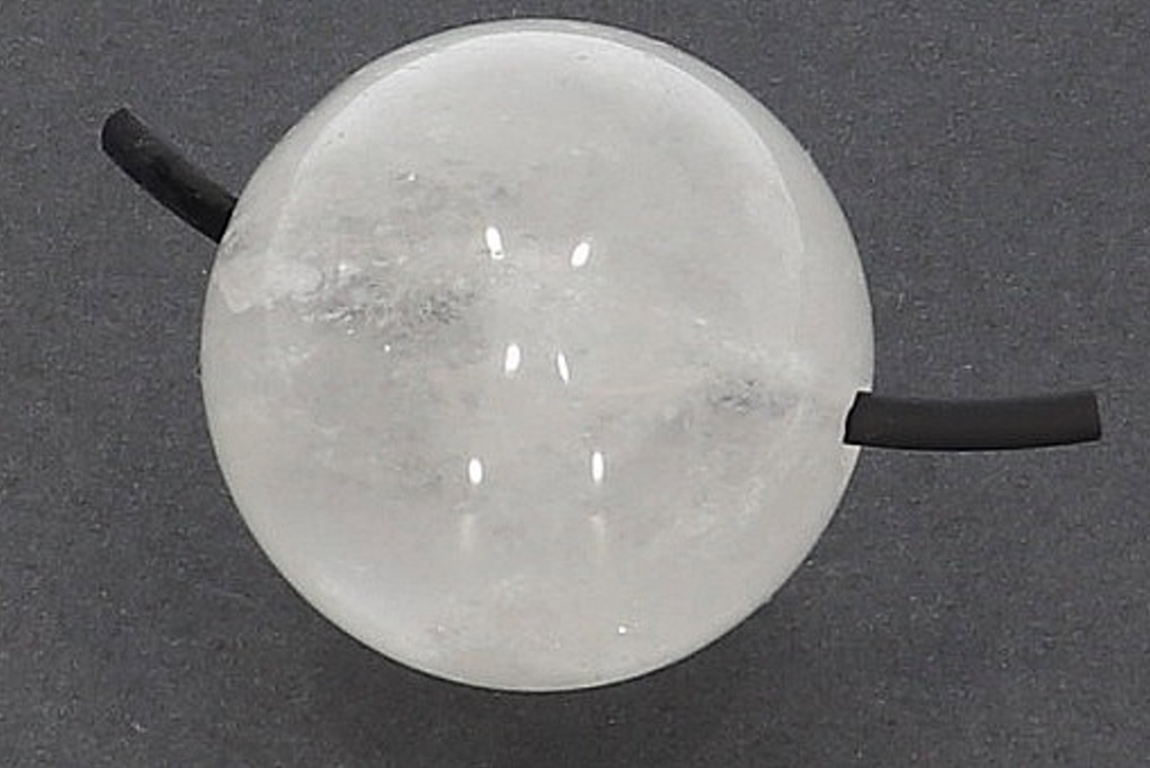 Bergkristall Kugel Schmuck Wellness Anhänger 25mm - mit oder ohne Bohrung