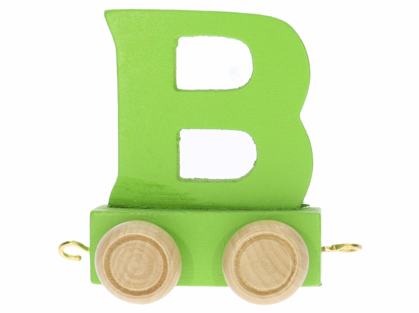 Buchstabe - B -Buchstabenzug von small foot Holzeisenbahn Namenszug bunt