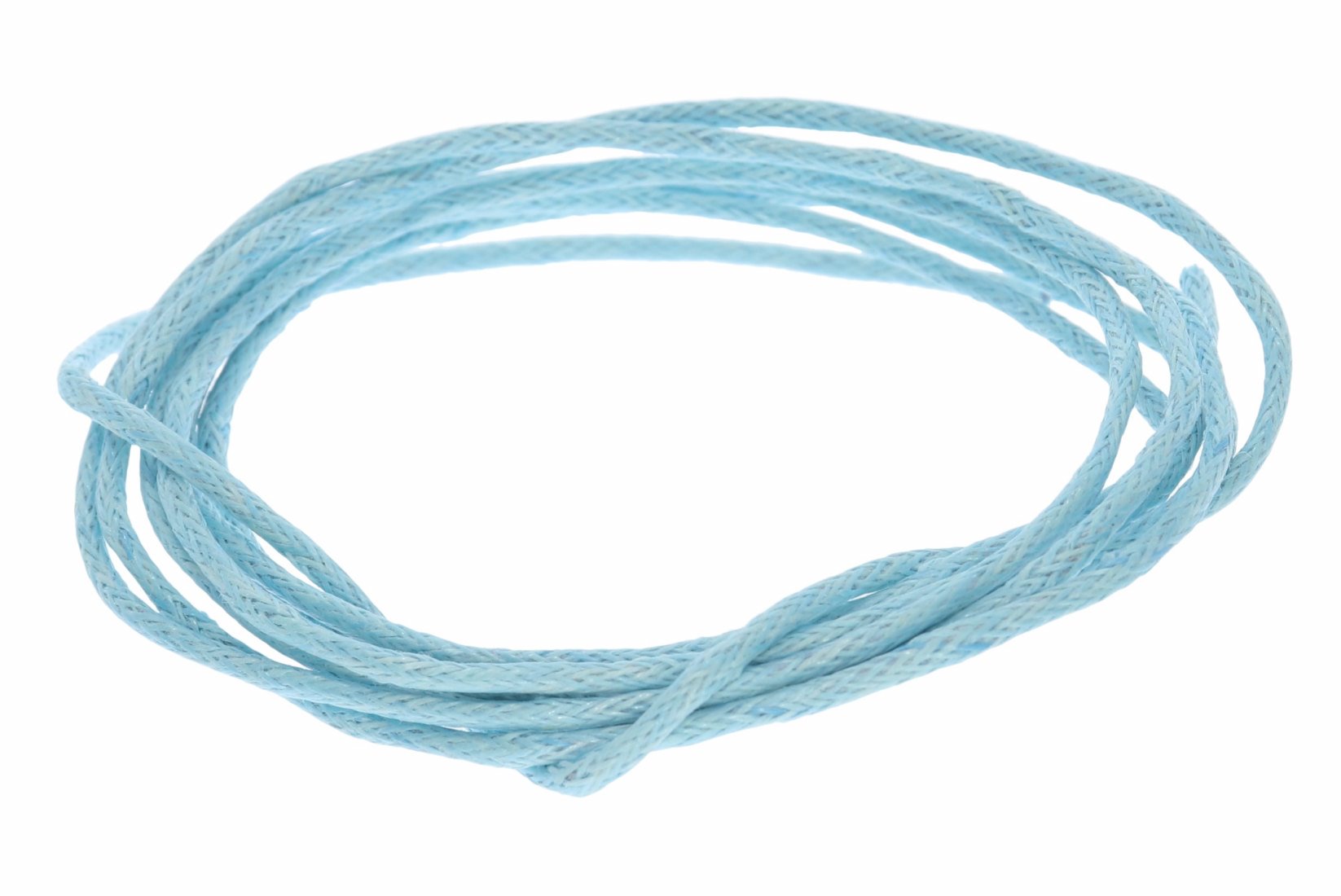Himmelblau 100cm - Ø 2mm Baumwollband Halsband Baumwollschnur