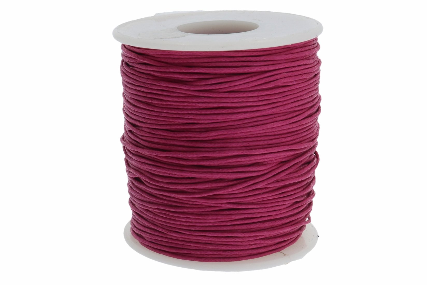 Baumwollband gewachst Pink A157 - 80 Meter/ 1mm
