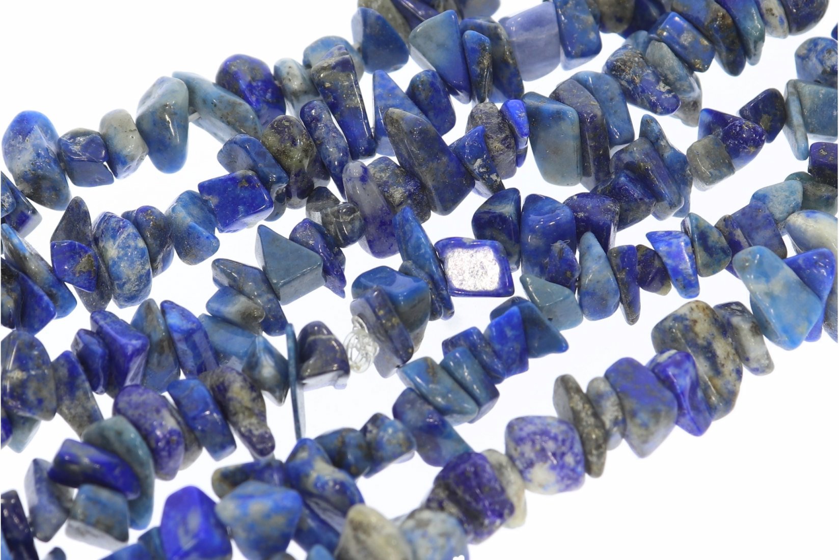 Lapis Lazuli Edelstein Splitter Strang 40cm 7-11mm - zum Schmuck basteln