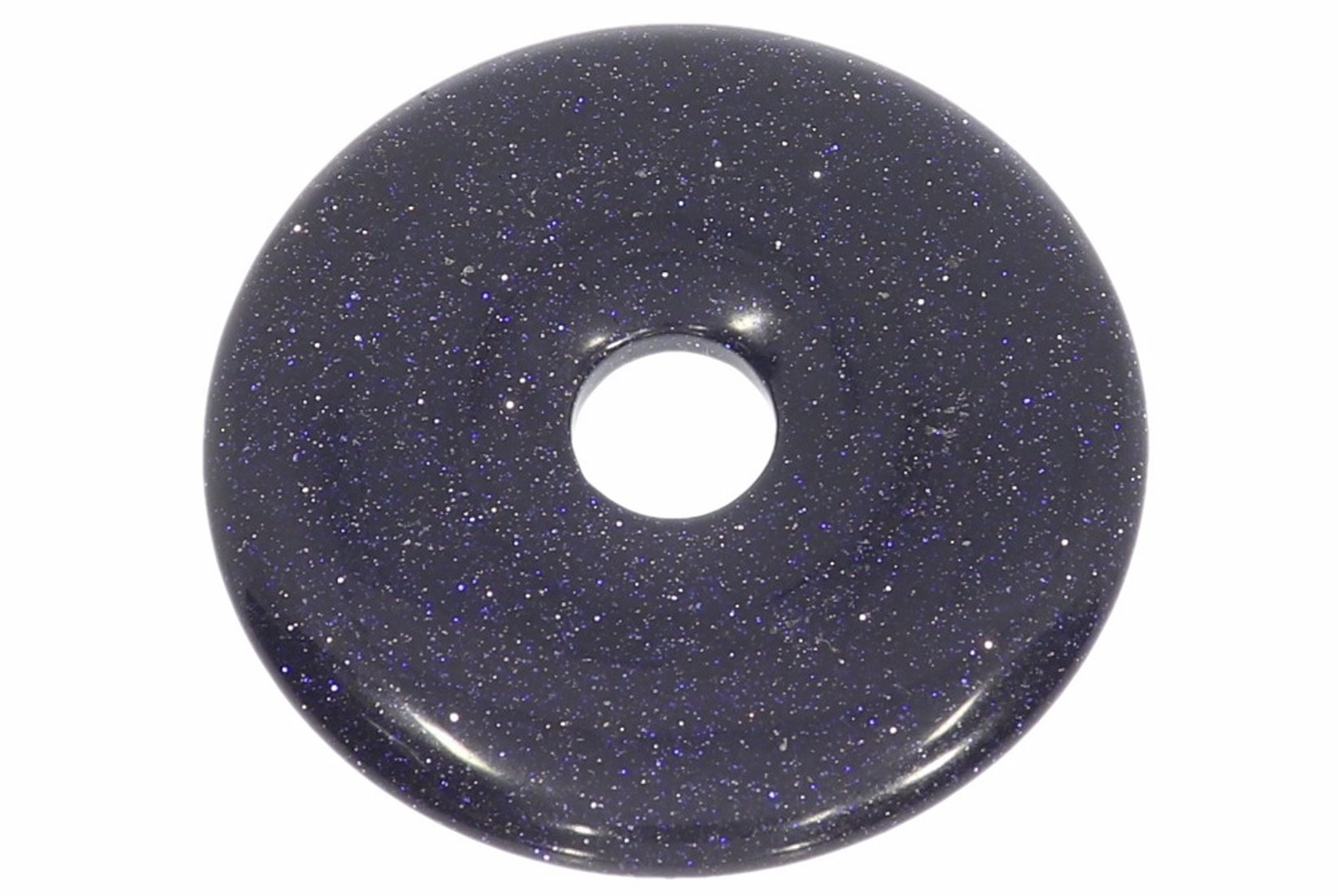 UNIKAT - Blaufluss Schmuck Donut Anhänger 50mm 41470