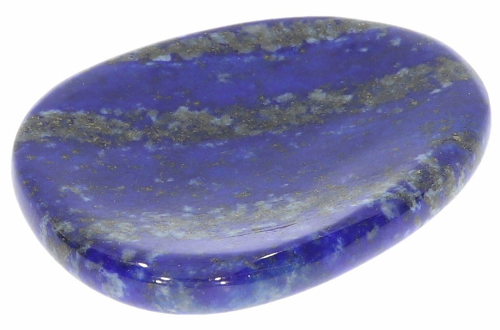 Lapis Lazuli - Daumenstein Augenstein Handschmeichler Taschenstein 50x35mm