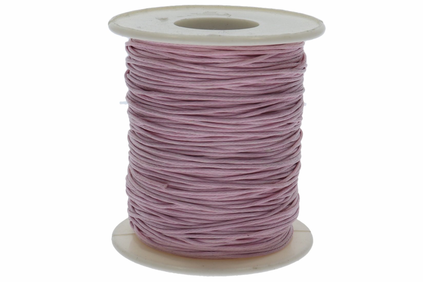 Baumwollband gewachst rosa A144 - 80 Meter/ 1mm