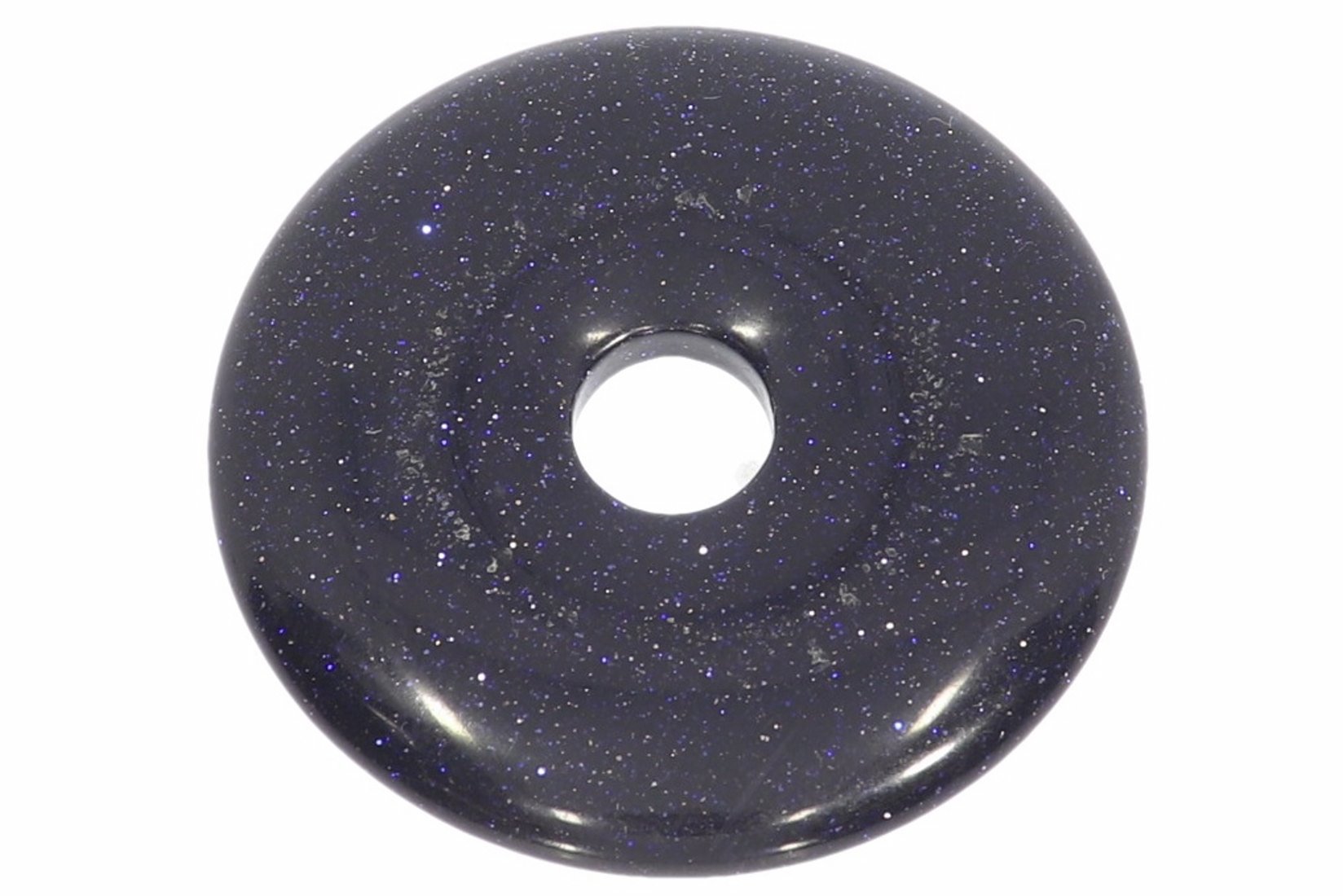 UNIKAT - Blaufluss Schmuck Donut Anhänger 50mm 41476